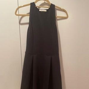 Abercrombie and Fitch Black Cutout back dress